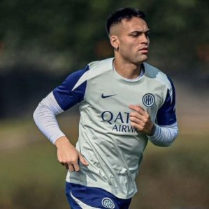 星空体育官网-意媒：劳塔罗和图拉姆都已参加合练，姆希塔良仍单独训练